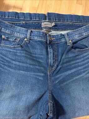Torrid Crop High-Rise Wide Leg Jeans Sz 16